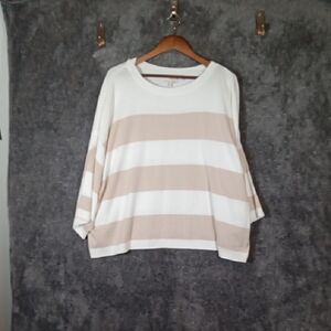 Barbour Cream Knit Sweater Vivienne Knitted Jumper Quiet Luxury Womens 12